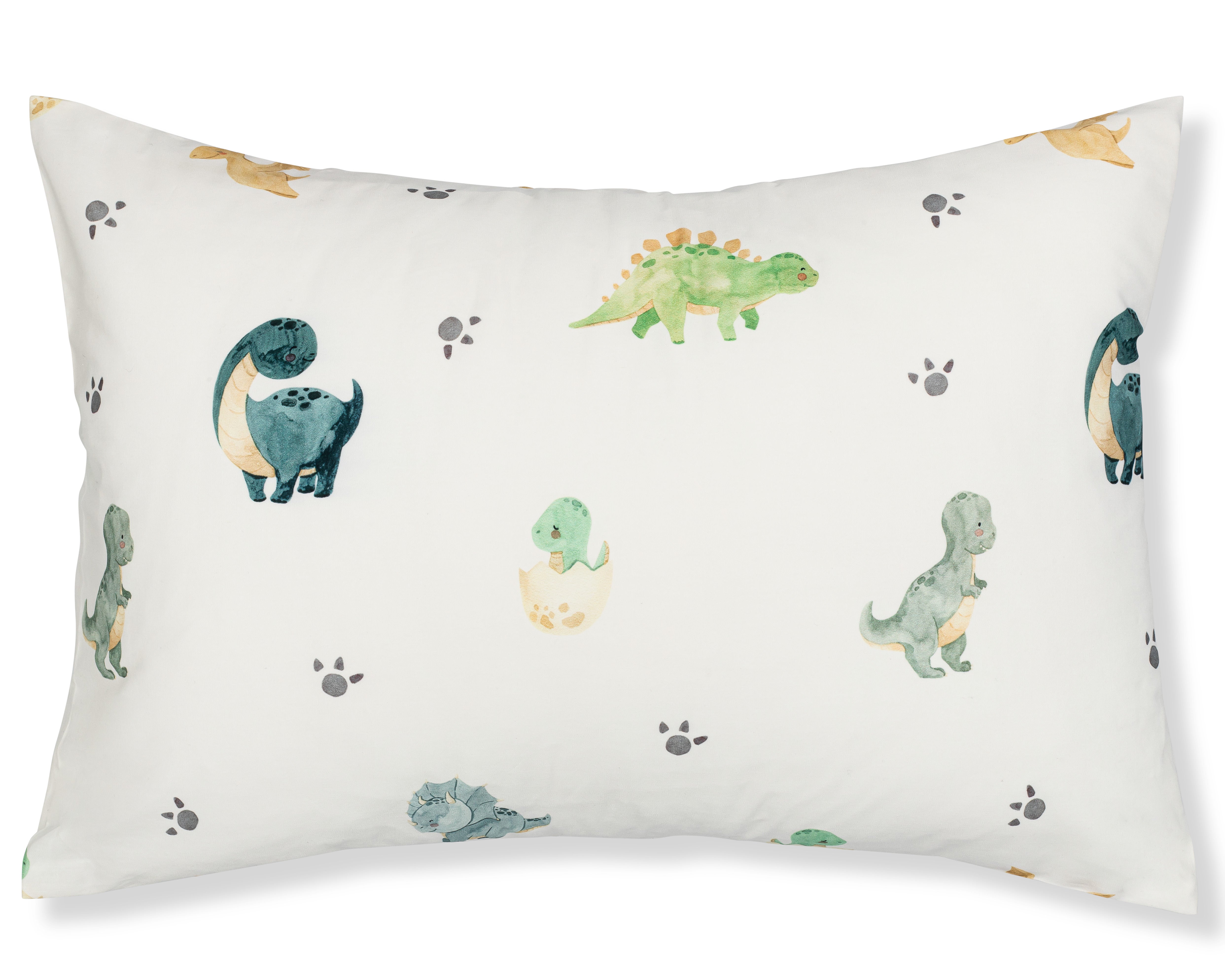 100% Cotton Toddler Pillowcase – Dinosaurs – ADDISON BELLE