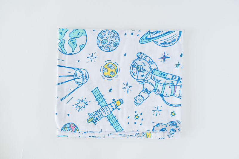 100% Cotton Toddler Pillowcase – Space