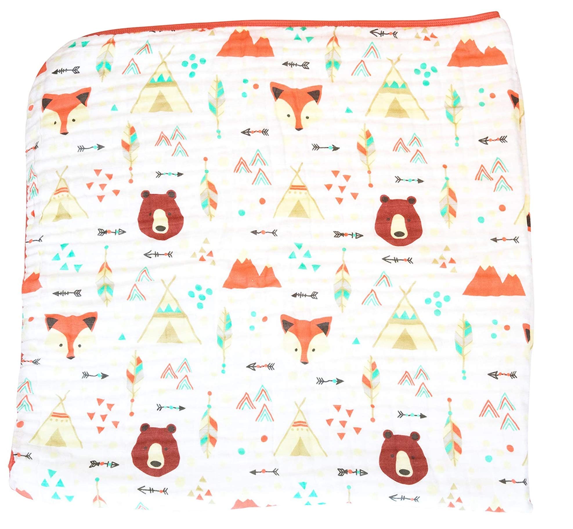 Jollein - Boucle Wrap Blanket Bear - Oatmeal – Mabel & Fox