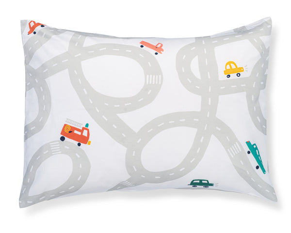 100% Cotton Toddler Pillowcase – Cars