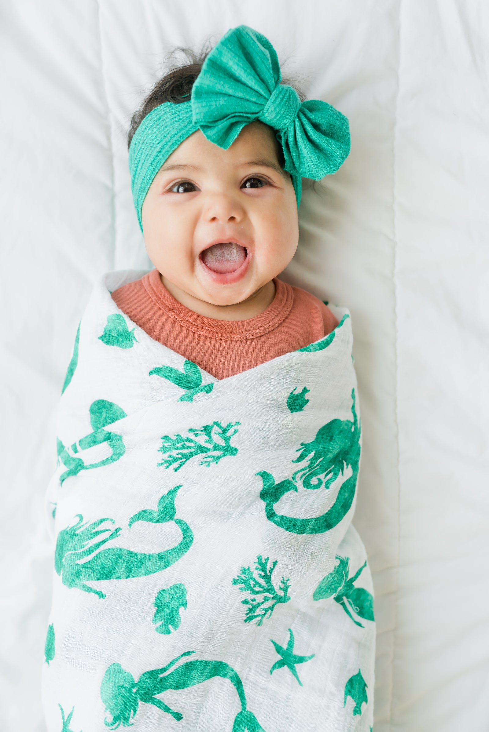 Mermaid swaddle blanket best sale