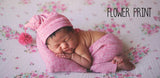 Muslin Swaddle Blanket - Pink Flowers